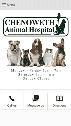 The Chenoweth Animal Hospital App
